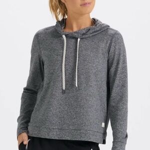 Vuori Halo Essential Hoodie Pullover In Heather Gray Size XS
